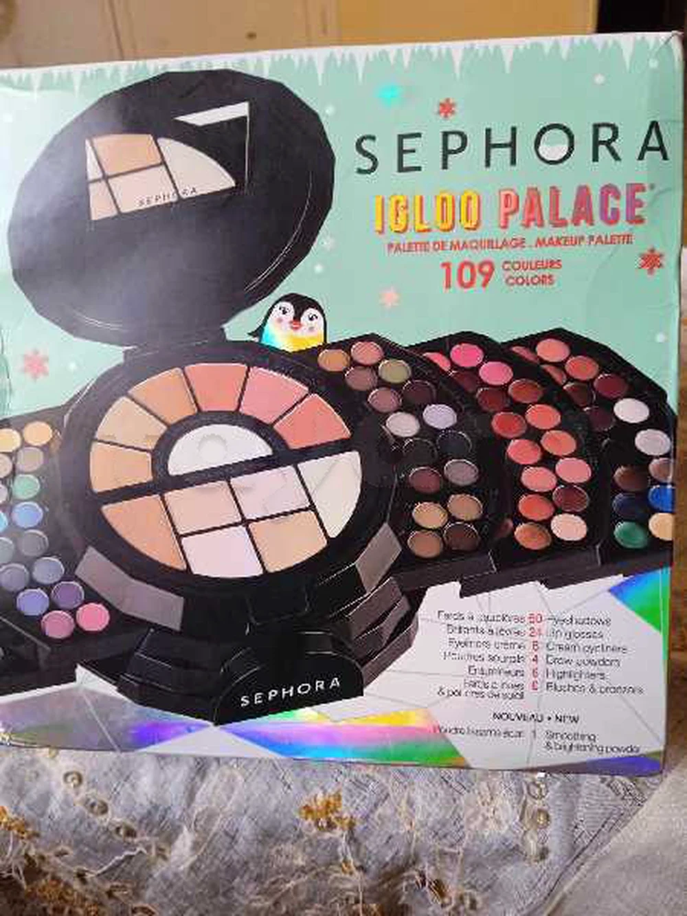 Sephora Igloo Palace - Palette de Maquillage de 109 Couleurs